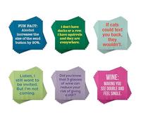 Funny Cocktail Napkins - 5" x 5" Set of 6 Drinking Quote Paper Napkin, General Humorous Napkins, Disposable Beverage Napkins for Wine, Birthdays, Bachelorette, Gag Gift - 25 Napkins (24 Pack)