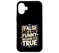 Funny Code Syntax Boolean Logic Meme Case for iPhone 16 Plus