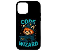 Funny Code Wizard Red Panda Programmer Design Case for iPhone 12 mini