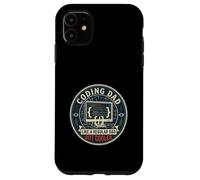 Funny Coding Dad Programmer Software Developer Father's Day Case for iPhone 11