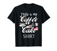 Funny coffee and cake German Tradition Cheesecake Tea T-Shirt