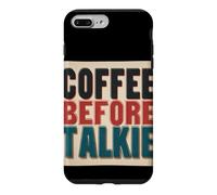 Funny Coffee Before Talkie Speech Costume Case for iPhone 7 Plus/8 Plus