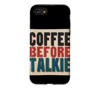 Funny Coffee Before Talkie Speech Costume Case for iPhone SE (2020) / 7/8