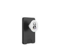 Funny Coffee Lover Panda Design PopSockets PopWallet for MagSafe