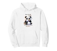 Funny Coffee Lover Panda Design Pullover Hoodie