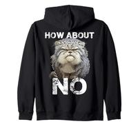 Funny coffee lover T Pallas cat morning grouch cats Zip Hoodie