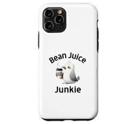 Funny Coffee Lovers Bean Juice Junkie Cute Seagull Case for iPhone 11 Pro