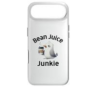 Funny Coffee Lovers Bean Juice Junkie Cute Seagull Case for iPhone Air