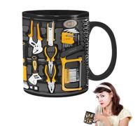 Funny Coffee Mug, Coffee Mug,Mechanic Funny Mug - Large Tea Cup with Tool Box for Water, Whiskey, Soup, Juice, Wine