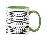 Funny Coffee Mug, Hidden Message Design, 11 oz, Black, Novelty Gift for Coworkers and Friends (A)