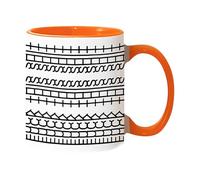 Funny Coffee Mug, Hidden Message Design, 11 oz, Black, Novelty Gift for Coworkers and Friends (B)