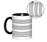 Funny Coffee Mugs: A Novelty Ceramic Coffee Mug with a Hidden Message, Perfect for Work Besties, Friends, and Coworkers. A Humorous and Unique Gift for Coffee Lovers. (Black Mug, Black Text)