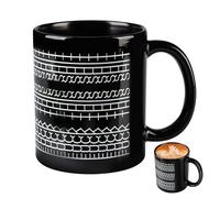 Funny Coffee Mugs with a Hidden Message, Ceramic Coffee Cups, Perfect for Christmas Birthday Presents Gifts - 11oz Novelty Tea Cups for Work Company Business, Coworkers, Friends, Family (Black)