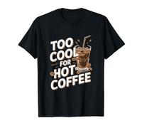Funny Cold Brew Coffee Value Graphic T-Shirt, Men, Black, L