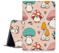 Funny Colored Mushrooms Case for Samsung Galaxy Tab A8 10.5 Inch 2022, Shockproof PU Leather Folding Stand Slim Case with Auto Sleep/Wake for Galaxy Tab A8 2022 Model SM-X200/X205/X207