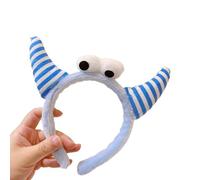 Funny Colorful Hair Bands Photo Booth Props Cartoon Headband Party Headpiece Horn Headband for Washing Face