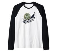 Funny Compounding is The 8th Wonder Money Snowball Raglan Baseball Tee