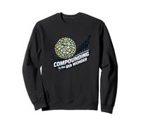 Funny Compounding is the 8th Wonder Money Snowball Sweatshirt