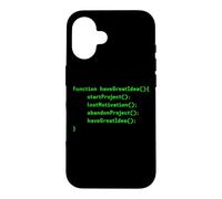 Funny Computer Programming Coder Web Developer Function Joke Case for iPhone 16