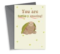 Funny Congratulations Card - Jellycat - Timmy Turtle - Grumpy - Pun
