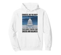 Funny Congress US Capitol Politics Joke Washington DC Humor Pullover Hoodie