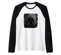 Funny Conspiracy Theory Alien UFO Cryptid A Selfie Photo Raglan Baseball Tee