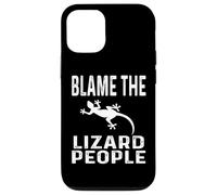 Funny Conspiracy Theory Theorist Blame The Lizard People Case for iPhone 12/12 Pro