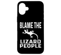 Funny Conspiracy Theory Theorist Blame The Lizard People Case for iPhone 16 Plus