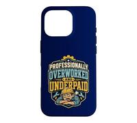 Funny Construction Worker Builder Tradesman Case for iPhone 16 Pro