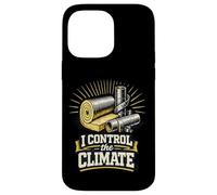 Funny Control The Climate Industrial Insulation Worker Case for iPhone 14 Pro Max