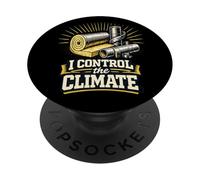 Funny Control The Climate Industrial Insulation Worker PopSockets Adhesive PopGrip