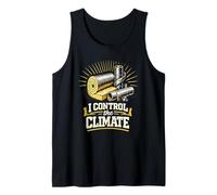 Funny Control The Climate Industrial Insulation Worker Tank Top
