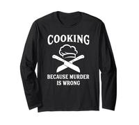 Funny Cooking Cook Chef Kitchen Culinary Long Sleeve T-Shirt