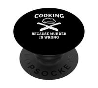 Funny Cooking Cook Chef Kitchen Culinary PopSockets Adhesive PopGrip