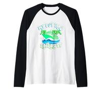 Funny cool Cruising vacation wife girlfriend Big Deck Energy Raglan Baseball Tee