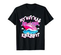 Funny cool Cruising vacation wife girlfriend Big Deck Energy T-Shirt