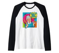 Funny Cool Grandma Design Gift for Mom Mommy Grandmother Raglan Baseball Tee