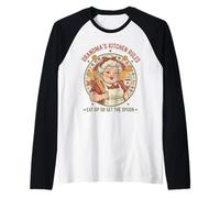 Funny Cool Grandma Design Gift for Mom Mommy Grandmother Raglan Baseball Tee