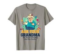 Funny Cool Grandma Design Gift for Mom Mommy Grandmother T-Shirt