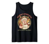 Funny Cool Grandma Design Gift for Mom Mommy Grandmother Tank Top