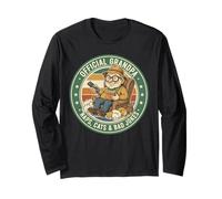 Funny Cool Grandpa Design Gift for Dad Daddy Grandfather Men Long Sleeve T-Shirt
