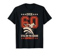 Funny Cool Surfer Dude Surfboard 60 Year Old Surfing Quotes T-Shirt