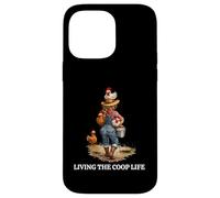 Funny COOP Life Designs for Chicken Keeper Farm Woman Case for iPhone 14 Pro Max
