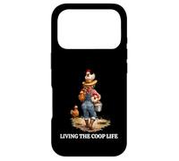 Funny COOP Life Designs for Chicken Keeper Farm Woman Case for iPhone 17 Pro