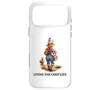 Funny COOP Life Designs for Chicken Keeper Farm Woman Case for iPhone 17 Pro Max