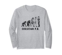 Funny Cop Evolution Police Department Law Enforcement Cops Long Sleeve T-Shirt