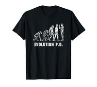 Funny Cop Evolution Police Department Law Enforcement Cops T-Shirt