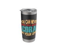 Funny Cora Personalized Tshirt First Name Joke Item Stainless Steel Insulated Tumbler