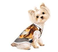 Funny Corgi Butt Brown Print Dog Shirt Summer Lightweight Pet T Shirts Soft Breathable Stretchy Cats Dogs Tee Shirt
