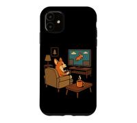 Funny Corgi Gamer Dog Humor Console Video Game Retro Gaming Case for iPhone 11
